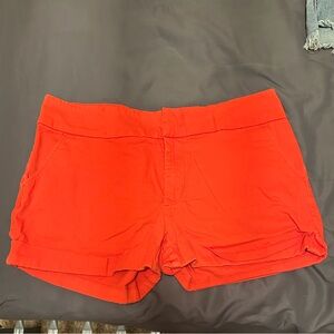 Sofia by Sofia Vergara High Waist Red Shorts